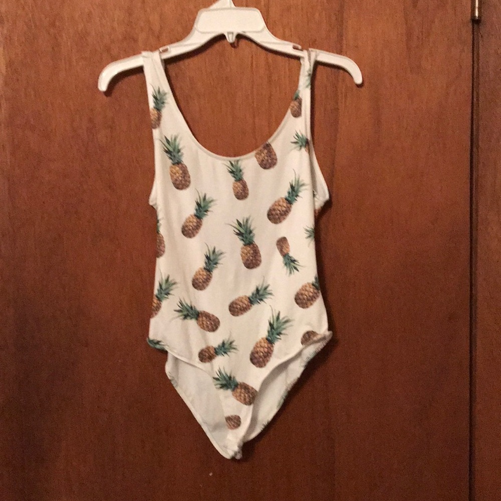 Pineapple bodysuit